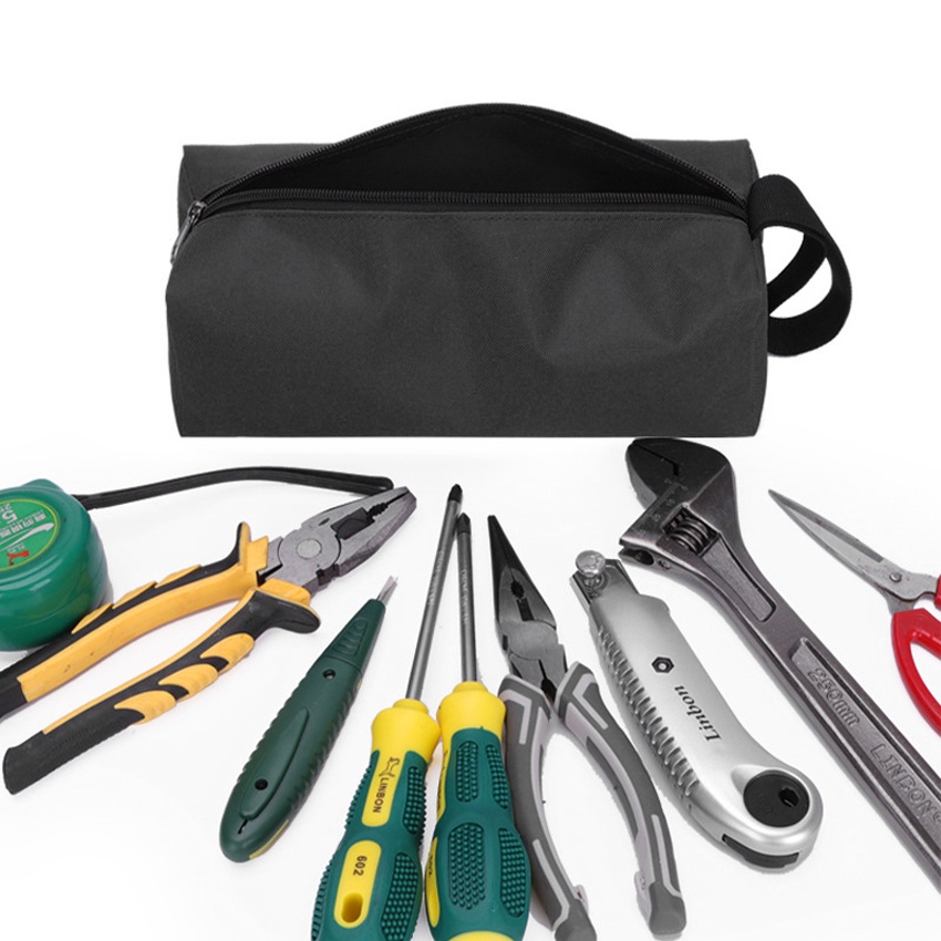 Tas Tools Bag Toolbag Kecil Tahan Air Serbaguna Tas Alat Perkakas Obeng Tang Kunci Pas Bag