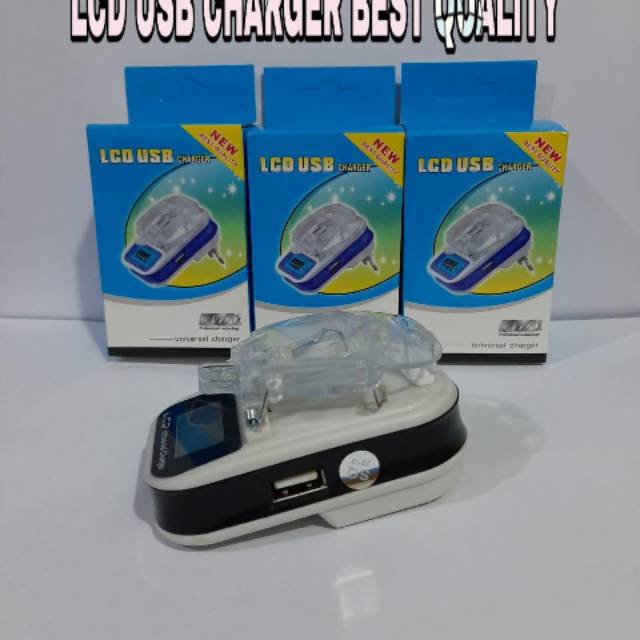 Charger Kodok Desktop LCD Universal Cas Untuk Baterai BATTERY BATRE Hp