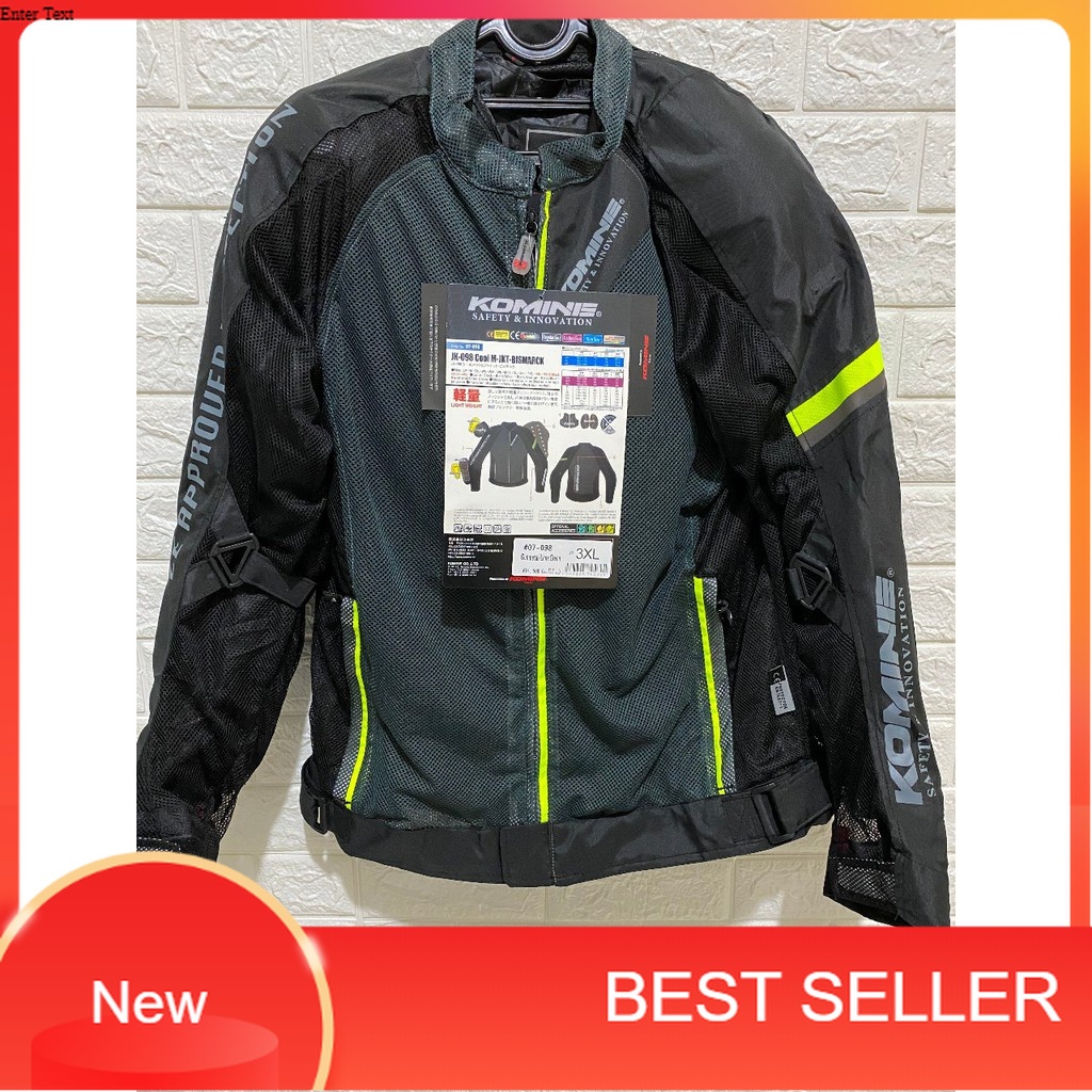 JAKET MOTOR KOMINE JK-098 COOL MESH BISMARK TOURING JACKET KOMINE JK098 motor/ terlaris terkini term