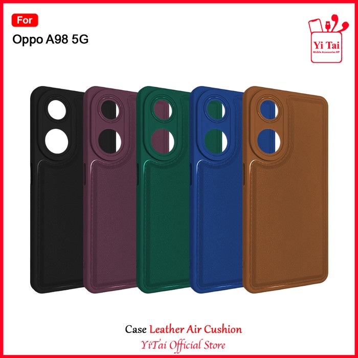 YI TAI YC-26 - Leather Case Oppo A98 5G Yitai Indonesia