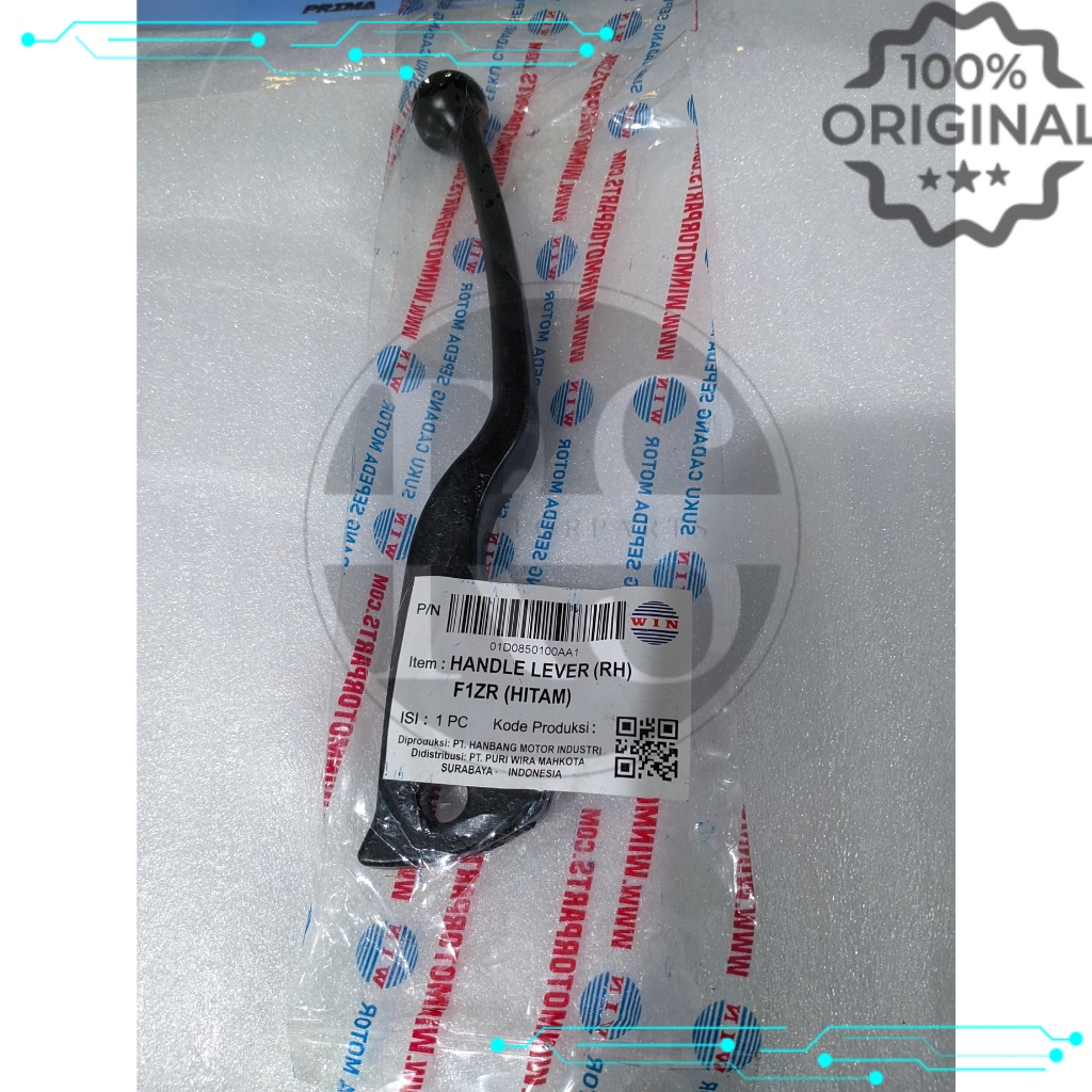 Handel Rem Kiri / Kanan F1Z R 2001 2002 2003 2004 2005 Warna Hitam | brake handle lever silver WIN |