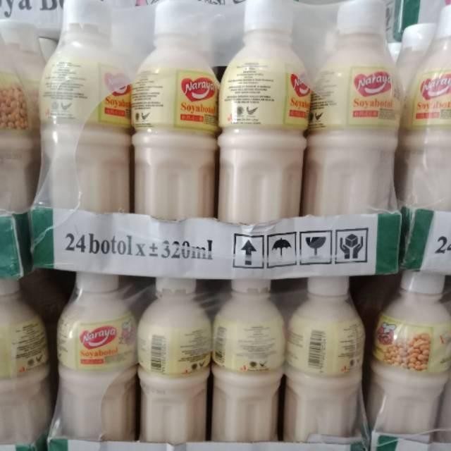 

e Terlaku7- Minuman Susu Kedelai Naraya Soya Botol 320Ml 1 Pcs