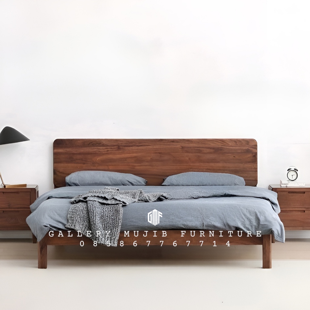 Divan Kayu Dipan Tempat Tidur Minimalis Dipan Kayu Jati 180x200