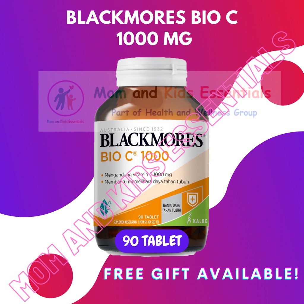 BLACKMORES BIO C 1000 MG BPOM 90 TABLET VITAMIN C VIT C 1000