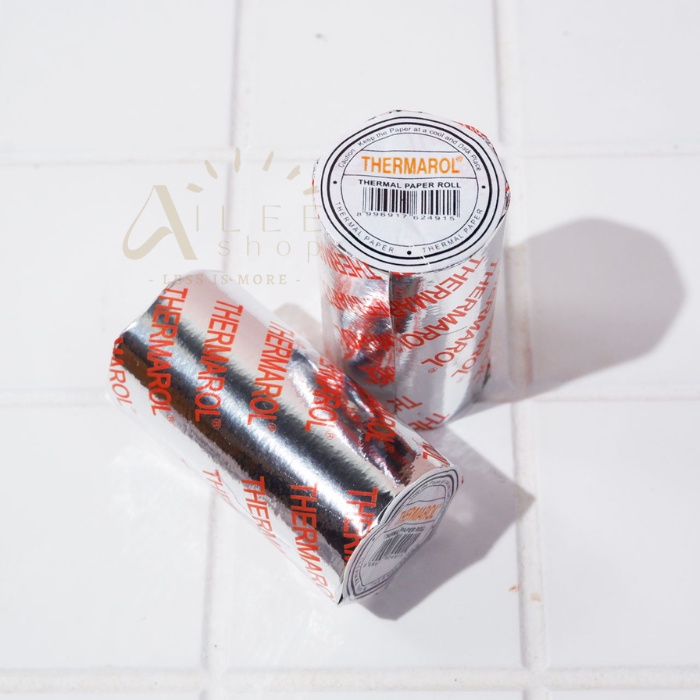 

Kertas Thermal Thermaroll uk 57x30 Struk Kasir Bluetooth