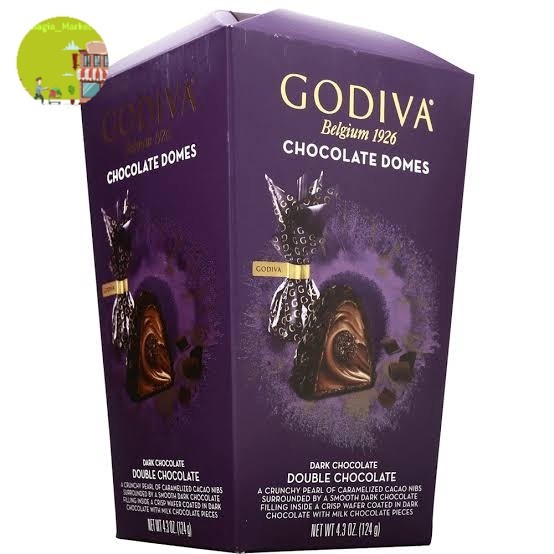 

Godiva Domes Chocolate - Double Choco 120gr/pack