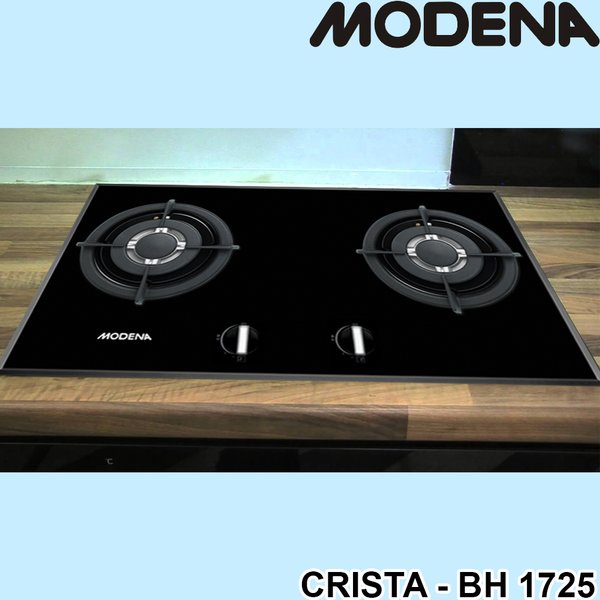 Modena Kompor Gas Tanam 2 Tungku CRISTA - BH 1725