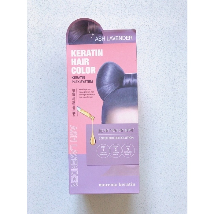 Moremo Keratin Hair Color Ash Lavender