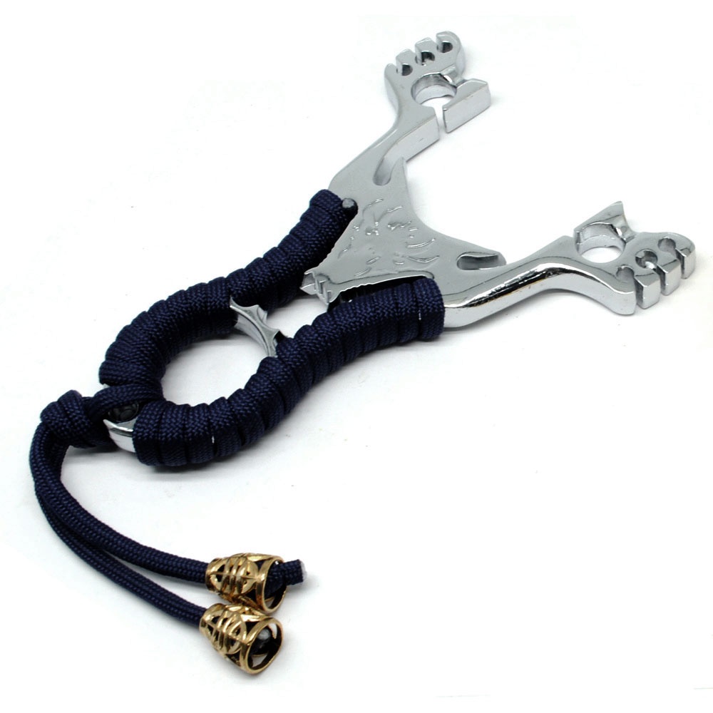 KKS Power Ketapel Tactical Slingshot Wolf Ketapel Stainless Steel