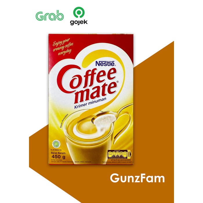 

[Big Sale] Nestle Coffee Mate 450gr Coffeemate Creamer Krimer Khusus Gojek & Grab