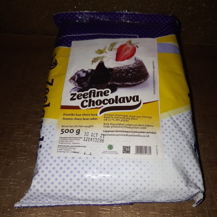 

[Big Sale] Tepung Premix zeefine chocolava 500gr