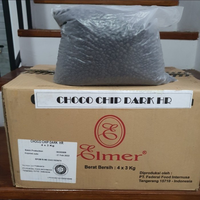 

[Big Sale] Elmer Chocochip dark HF 1 Kg