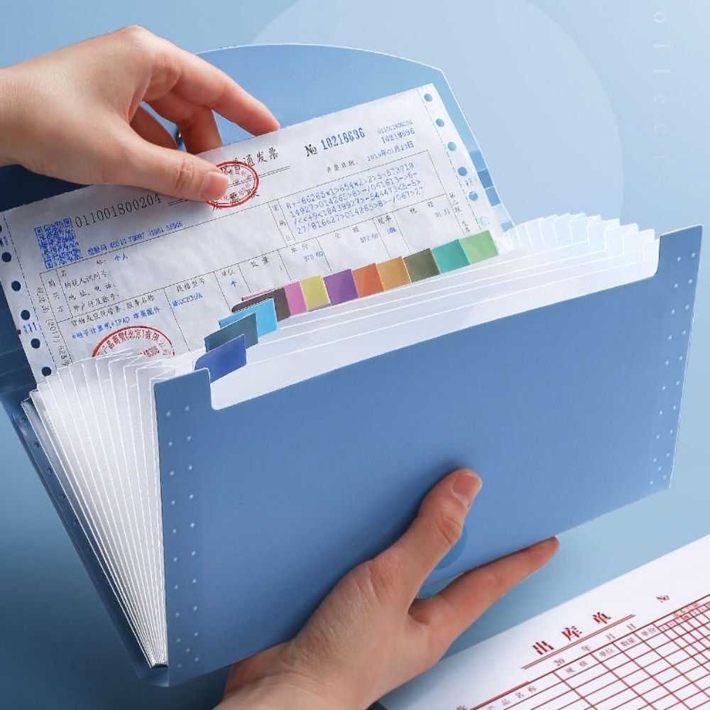 

Map Dokumen Plastik Folder Organizer 13 Slots Size B6 - QM-SN00602