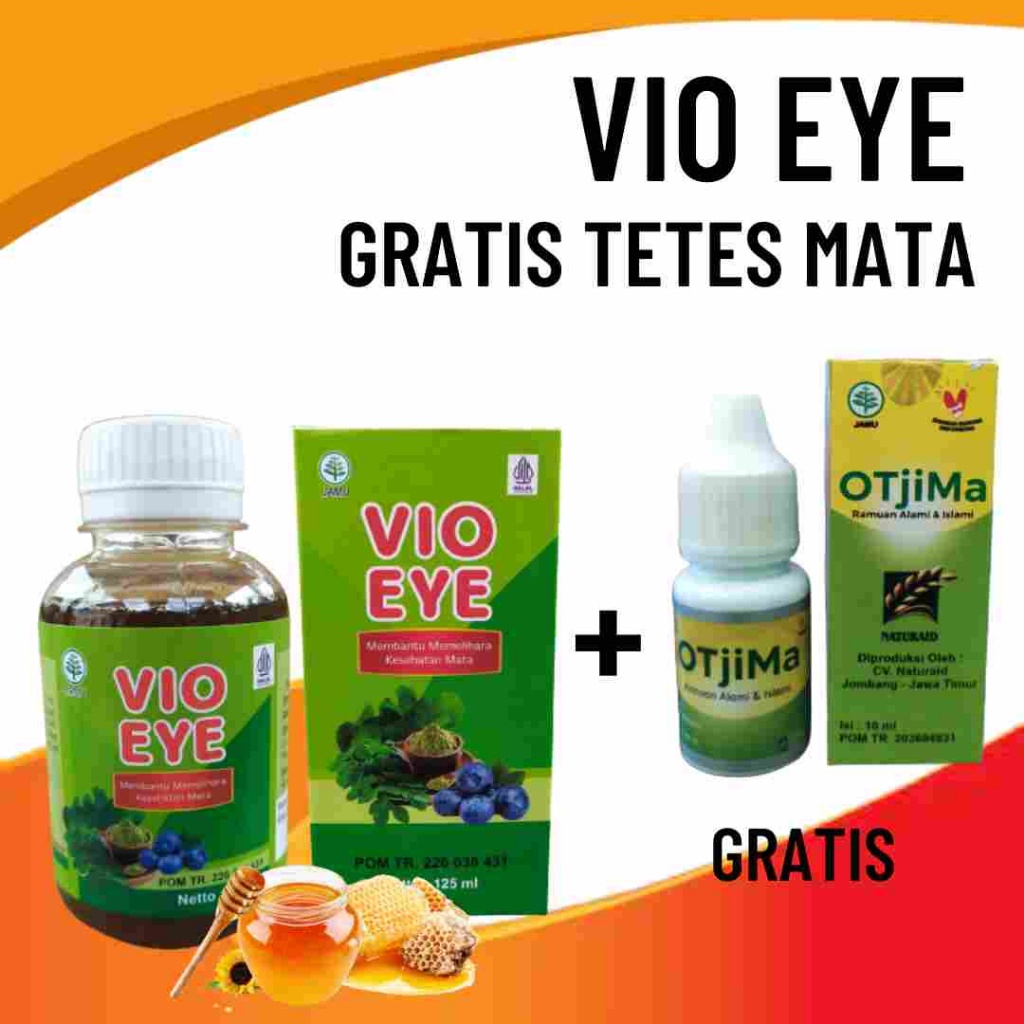 

DIJAMIN ORIGINAL obat mata minus VIO Eye za silinder plus katarak glaukoma rabun buram silau gatal berair ori NONI WYW