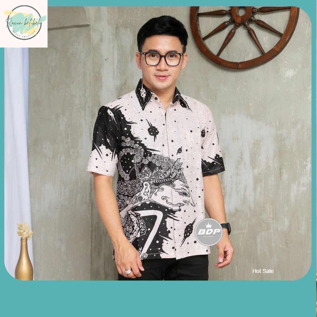 BAJU BATIK PRIA 2023 / Dianputri Batik Pria | Baju Batik Pria | Batik Pria Lengan Pendek | Seragam B