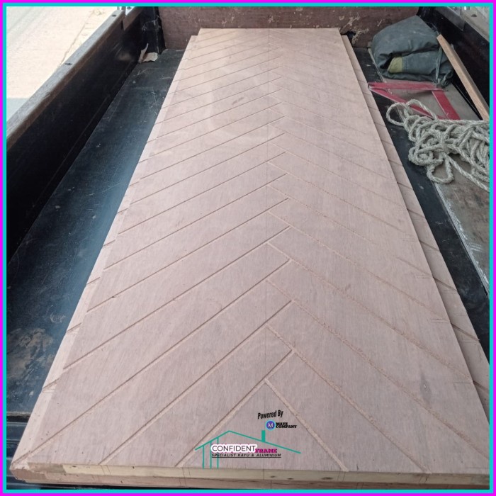 Pintu Triplek Minimalis Modern Daun Pintu Multiplek Motif Minimalis