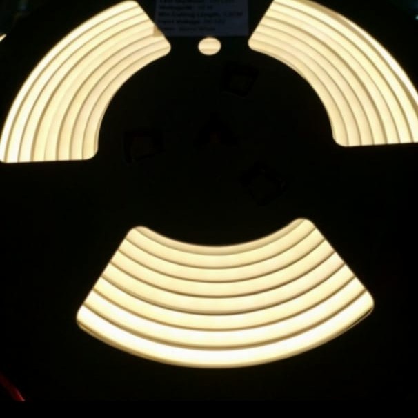 lampu LED neon flex YIMAI DC 12 V cool white putih - ice blue