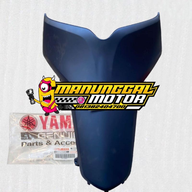 Panel Inner 2, Cover Kontak Bawah Fino Grande 125 Biru Doff 1YD-F836L-00-PE Original Yamaha