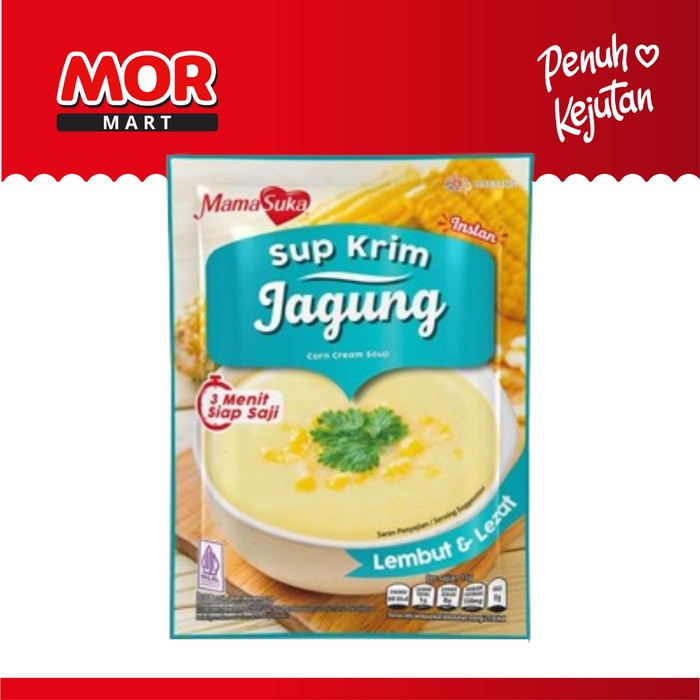 

MAMASUKA Sup Krim Jagung 55g