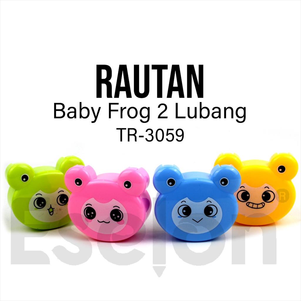

1PCS Rautan BABY FROG TR-3059 / Rautan 2 Lubang / rautan Fancy