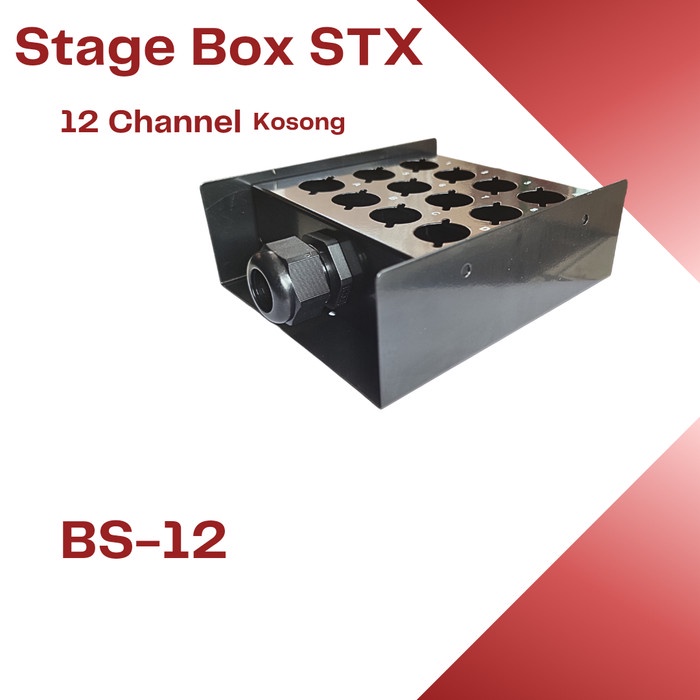 Stage Box 12 Channel Kosong STX BS-12