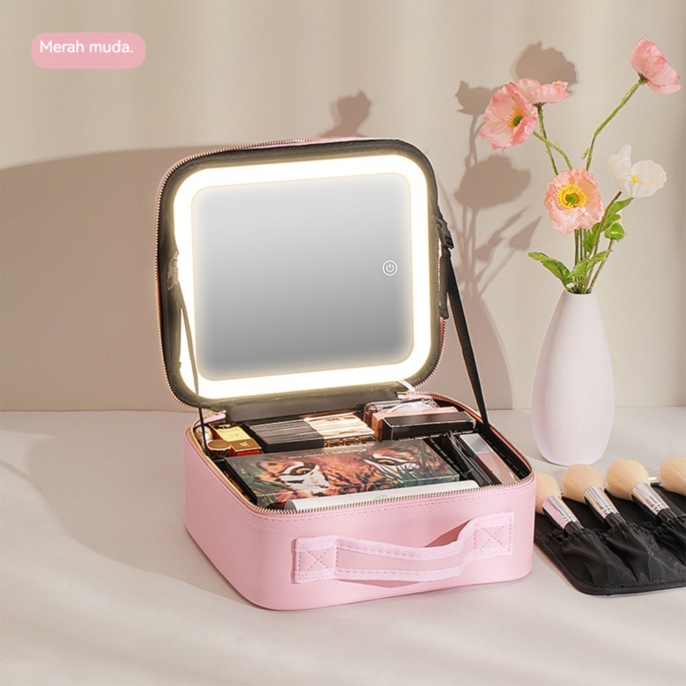Lampu Tas Makeup Beauty Case MUA LED Mua Bag