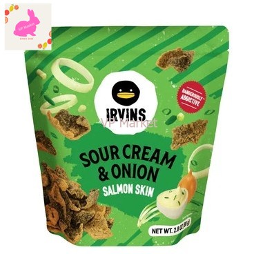 

Irvins Sour Cream & Onion Samon Skin 80gr