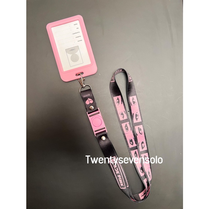 

LANYARD BLACKPINK BORN PINK WORLD TOUR - BornPink Pink, Card Holder