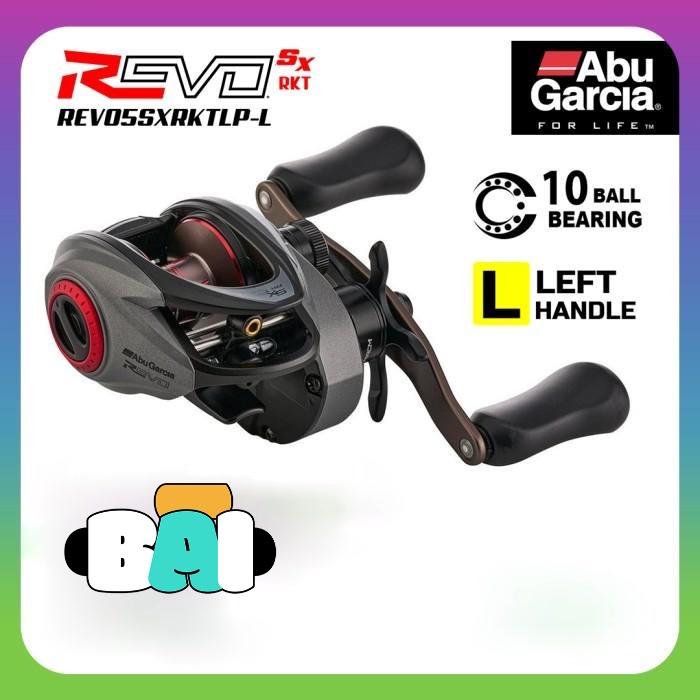 REEL BAITCASTING ABU GARCIA REVO5 SX ROCKET LP-L