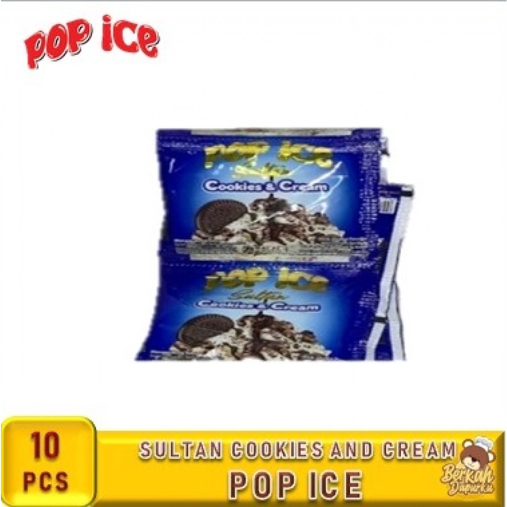 

Pop Ice Sultan Cookies Cream Minuman Ice Blender