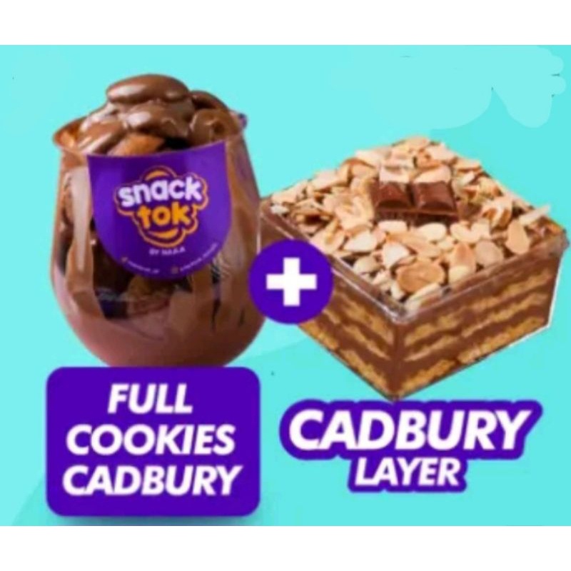 

bundling Snacktok Full Cookies Cadbury & Layer Cadbury