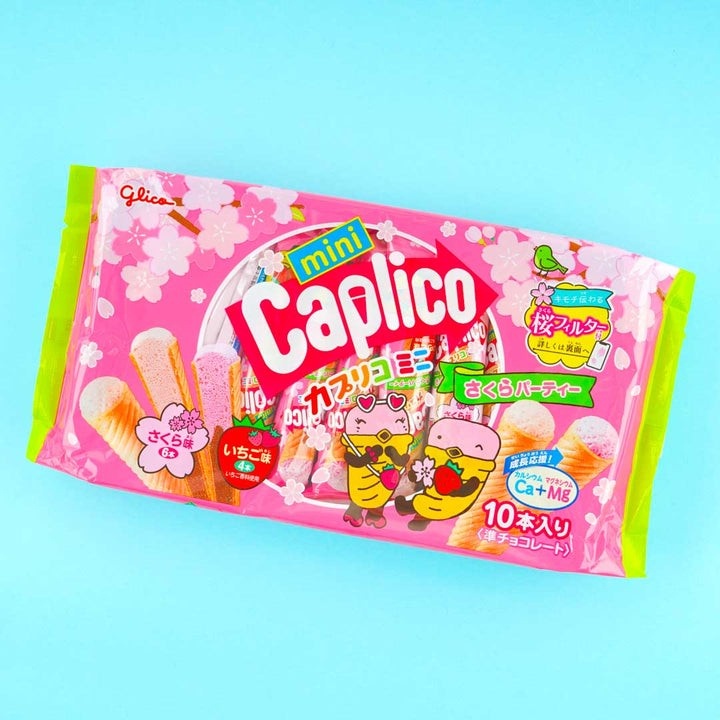 

*BUY 1 GET 1 EXPD DES 2023* Glico Caplico Sakura Mini Ice Cream Snacks Limited Edition