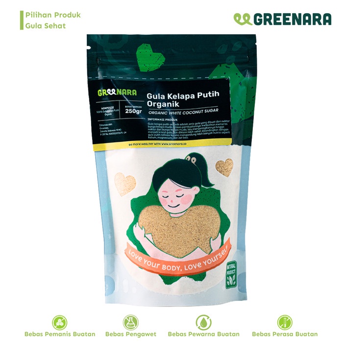 

[KUALITAS PREMIUM] Gula Kelapa Putih 250gr / White Coconut Sugar Termurah