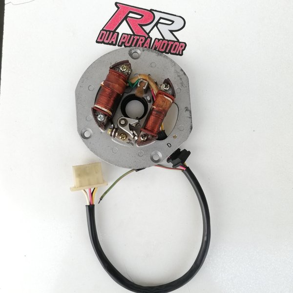 base spul spull spol sepul stator assy lampu api pengapian jalan platina plati honda cg110 cg 110 no