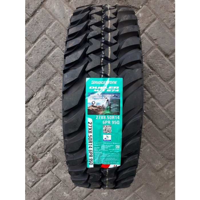 Ban Offroad Bridgestone Dueler 674 MT ukuran 27x8.50 R14