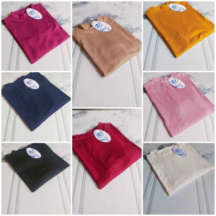 baju manset wanita lengan panjang Kaos Manset spandek rayon - Hitam, XXL