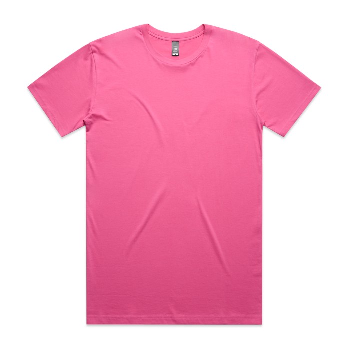 Kaos Pink Polos Wanita dan Pria / Kaos oblong pink