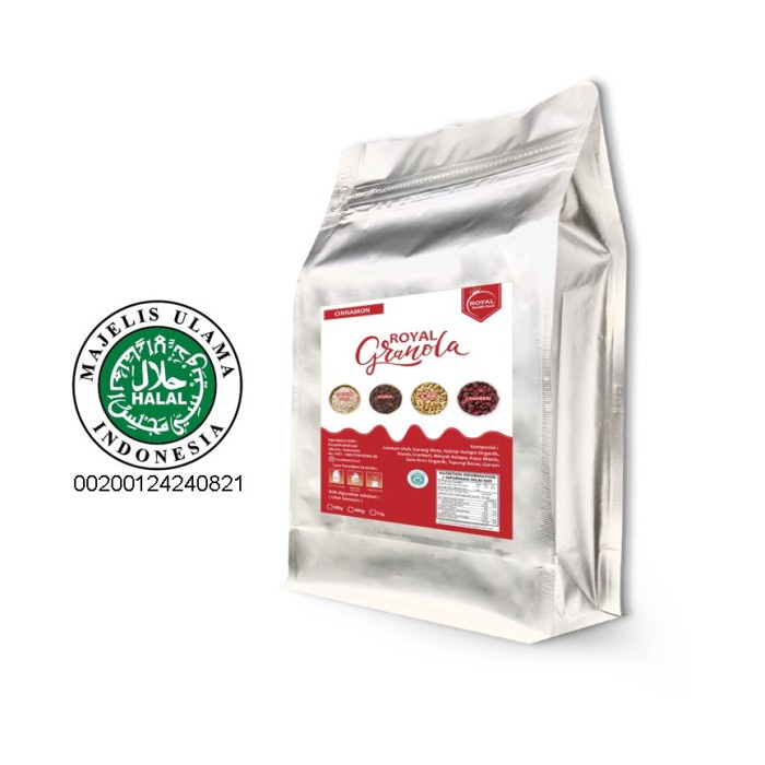 

✨PROMO✨ -ROYAL Granola 400 Gram CINNAMON