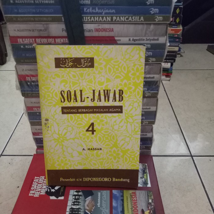ORI BUKU SOAL-JAWAB TENTANG BERBAGAI MASALAH AGAMA 4