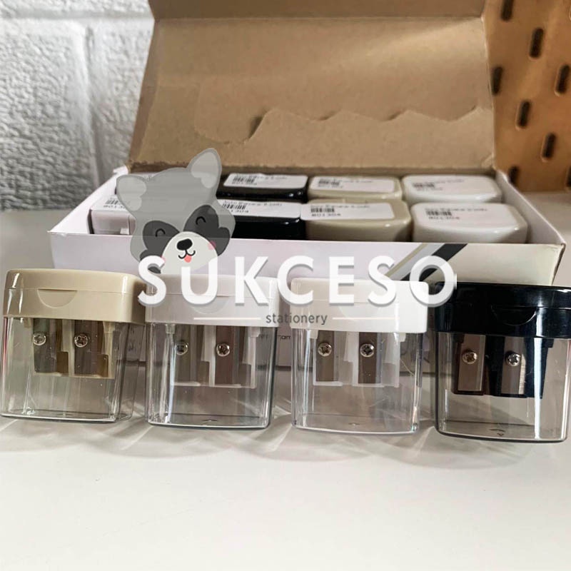 

Serutan Joyko Sharpener B-24AN 2 In 1 2 Holes / Pengserut 2 lubang