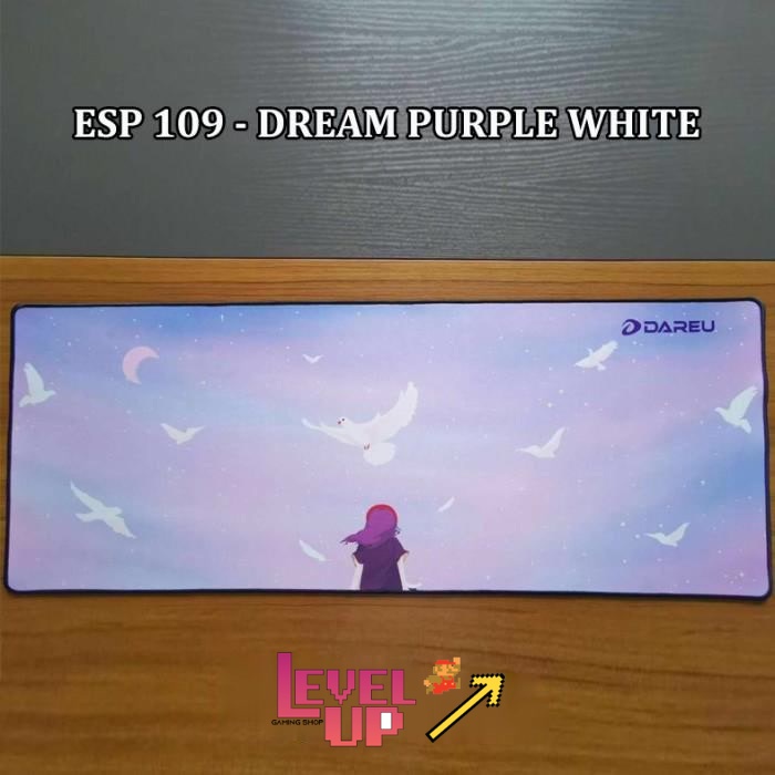 Dareu ESP 109 Dream Purple White XXL Gaming Mousepad