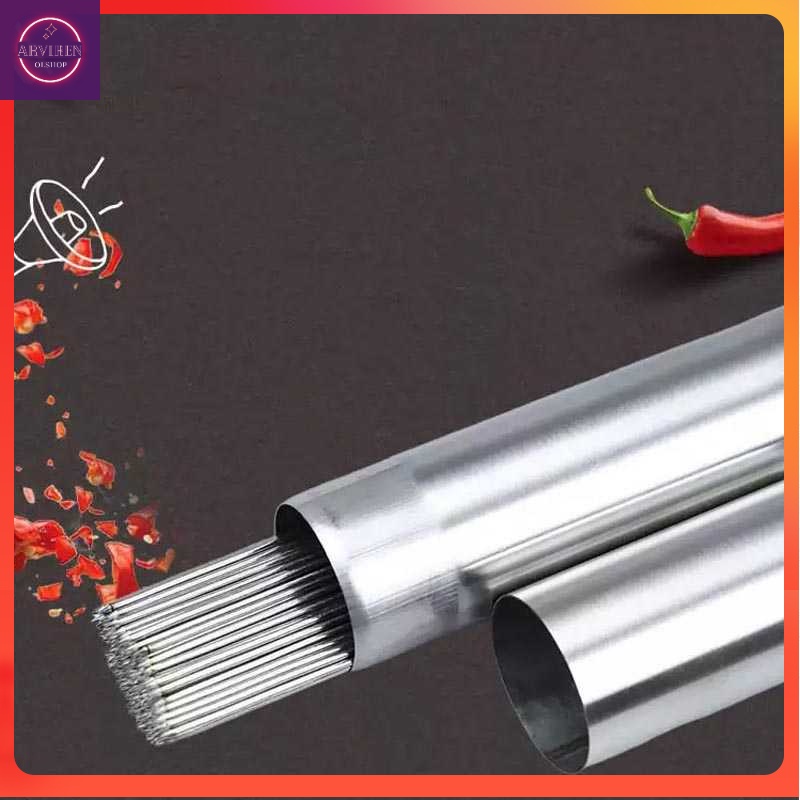 [AVN] TCook Tabung Penyimpanan Tusuk Sate BBQ Stainless Steel 35cm - TC19