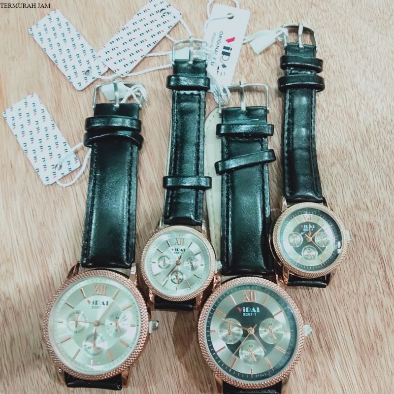 JAM TANGAN COUPLE ANTI AIR STRAP KULIT