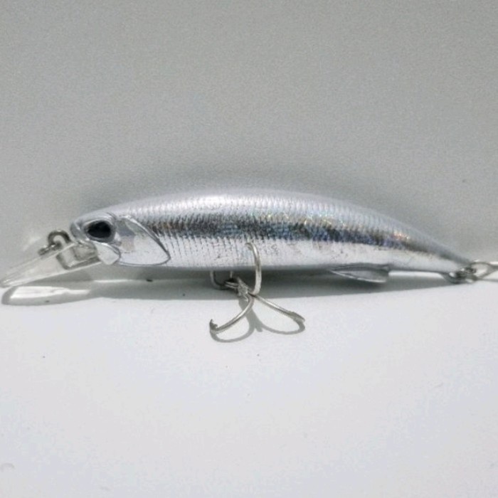 Minnow Killer Strike - 90mm/40g - Sinking Minnow - Umpan Pancing - Silver