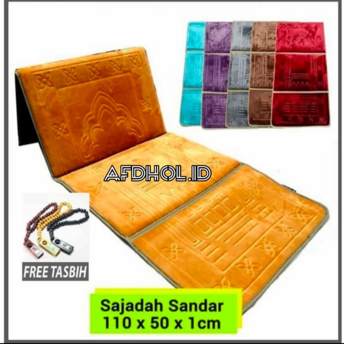 sejadah sender empuk / sejadah kualitas