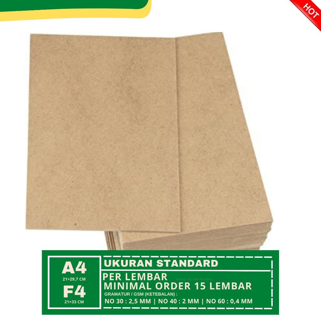 

KARTON PADI/YELLOW BOARD/KERTAS HARD COVER NO,30,40,60 PERLEMBAR