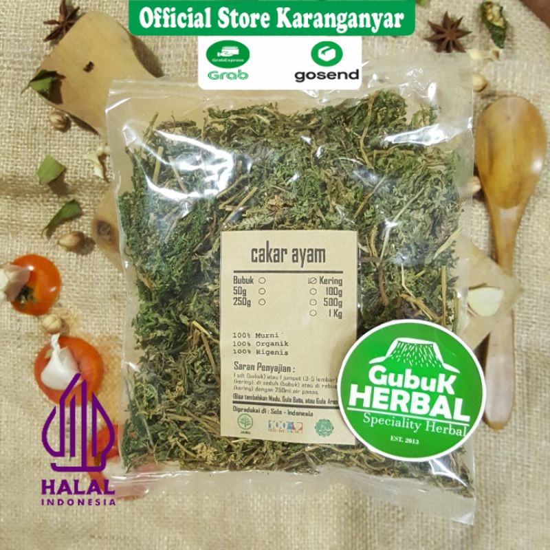 

CAKAR AYAM KERING 250 GRAM / Selaginella doederleinii / MURNI / JSR / REMPAH / PREMIUM QUALITY