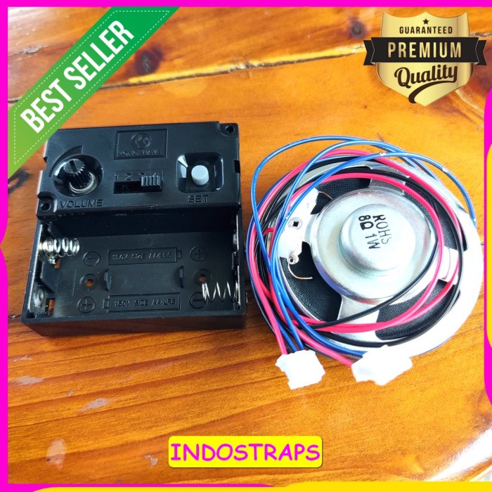 IND-435 IC MESIN JAM DINDING 4 BUNYI BELL + SPEAKER SKP 12888 MELODY