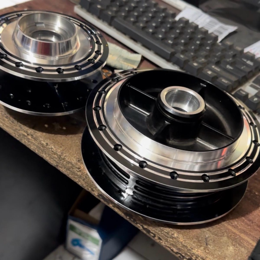 Tromol rx king original bubut modifikasi