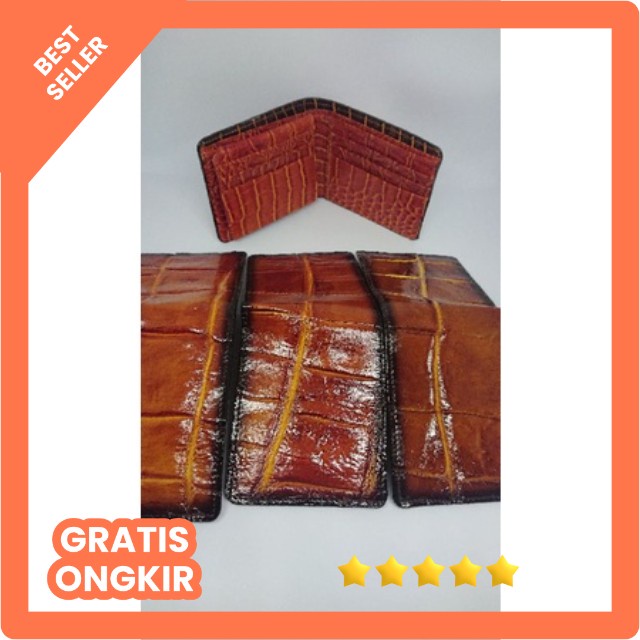 Dompet Kulit Buaya asli Merauke